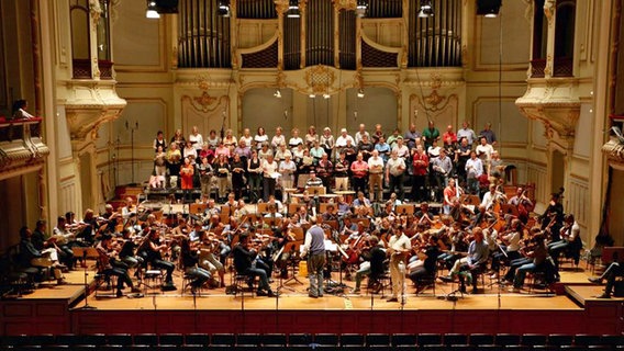 Proben zu "Der Freischütz" in der Hamburger Laeiszhalle. © NDR Foto: Kristien Daled