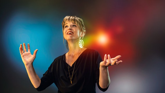 Sopranistin Lucy De Butts vom NDR Vokalensemble im Porträt © NDR, Peter Hundert Foto: Peter Hundert