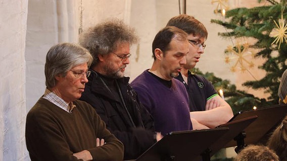 NDR Chor beim Weihnachtskonzert in der Marienkirche Winsen. © NDR Foto: Kristien Daled