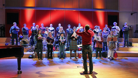 Der NDR Chor beim Familienkonzert im Rolf-Liebermann-Studio © Kristien Daled 