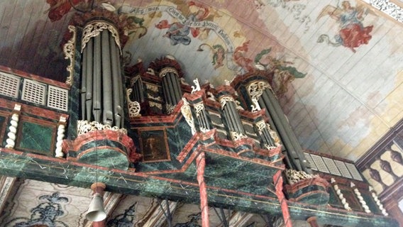 Orgel von Arp Schnitger in Neuenfelde  Foto: Daniel Kaiser