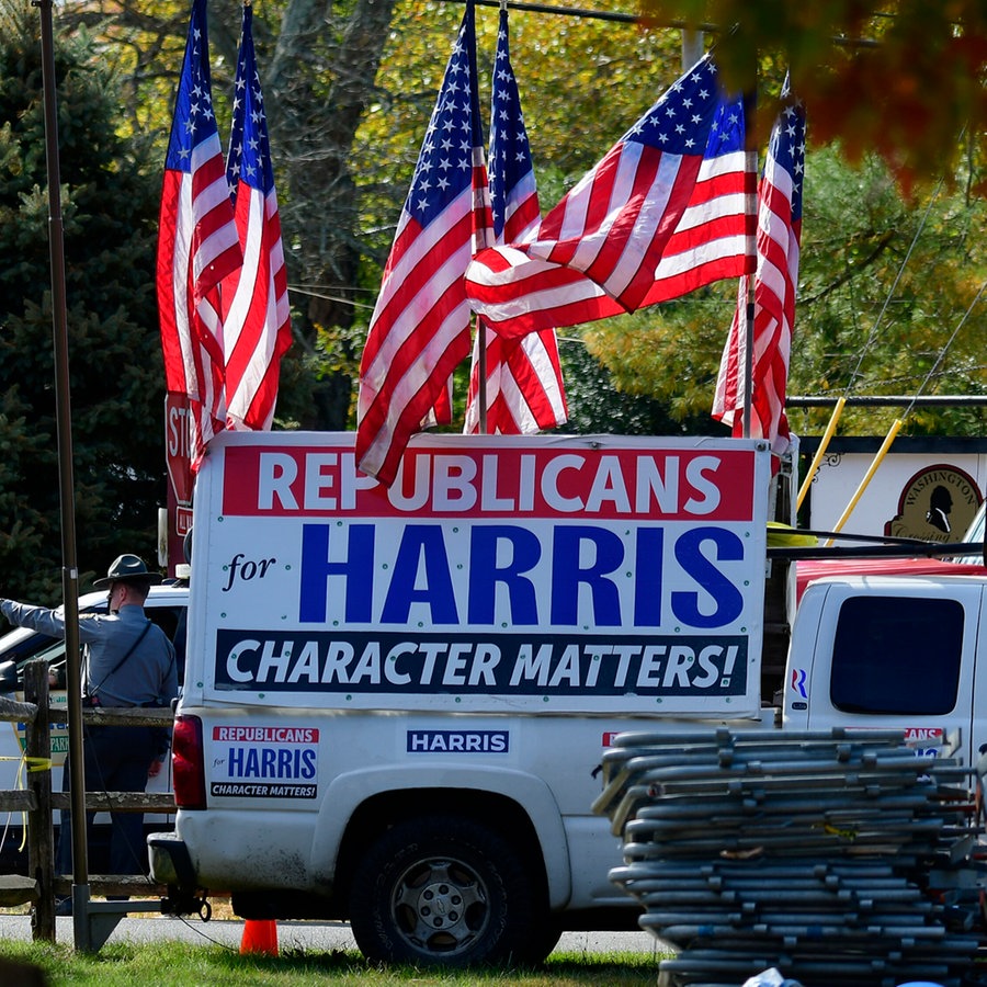 US-Vize Präsidentin Kamala Harris Kampagne in Pennsylvania © ddp/Bastiaan Slabbers Foto: Bastiaan Slabbers