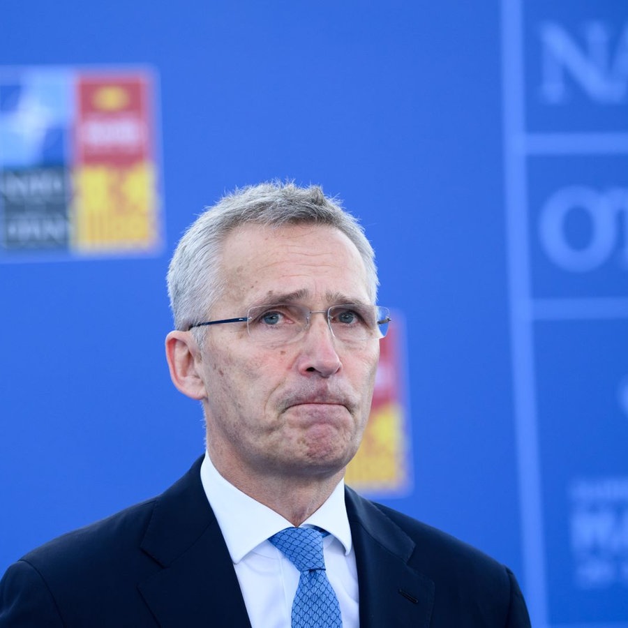 Jens Stoltenberg, Nato-Generalsekretär, bei seiner Ankunft beim Nato-Gipfel in Madrid © picture alliance/dpa | Bernd von Jutrczenka Foto: Bernd von Jutrczenka