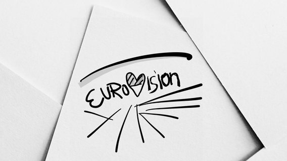 Eine Zeichnung vom Eurovision-Logo © Ocke Bandixen 