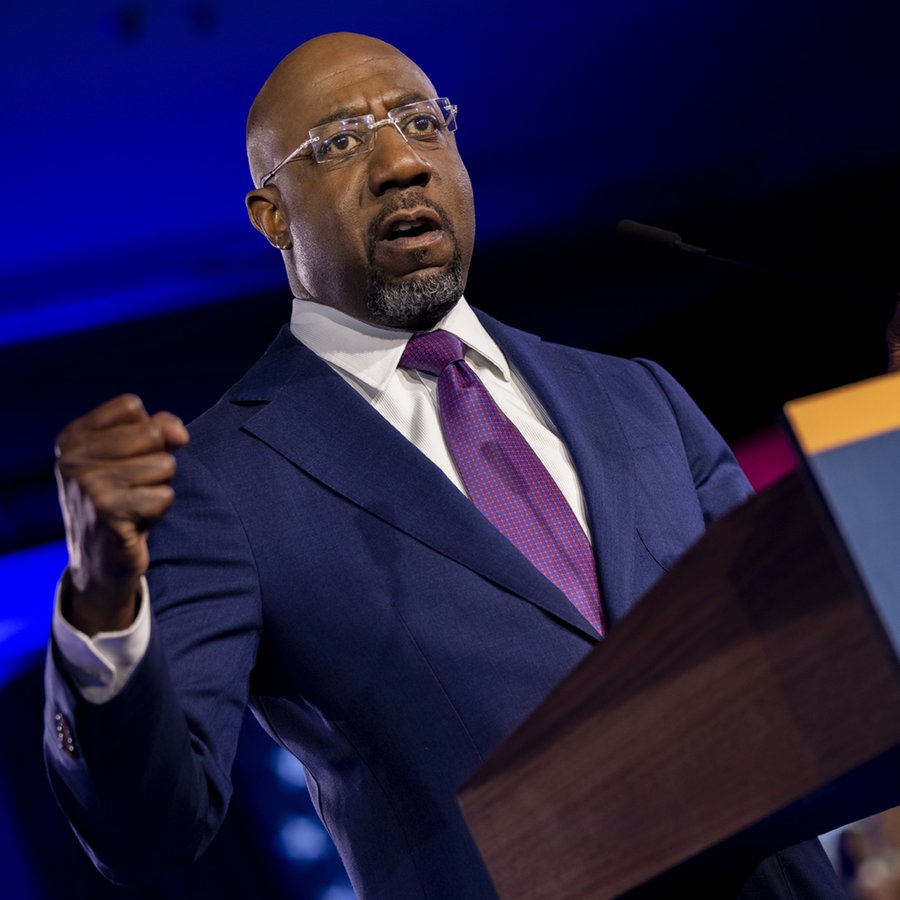 Der Senator Raphael Warnock © picture alliance / AA | Nathan Posner 