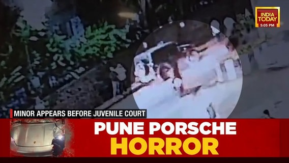 Unfallstelle des Horror-Unfalls von einem alkoholisiereten Porschefahrer in Pune, Indien © NDR Foto: n.n.