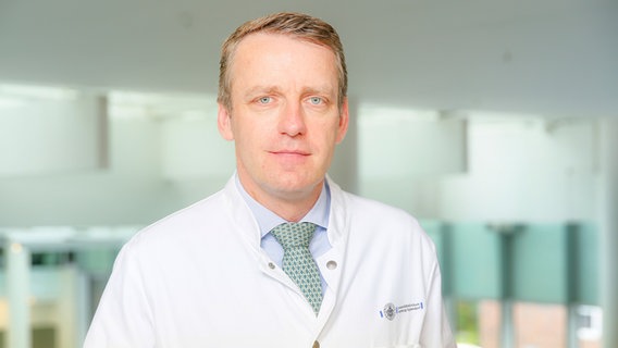 Prof. Dr.  Stefan Kluge, Direktor Klinik für Intensivmedizin UKE Hamburg © UKE Foto: Axel Kirchhoff