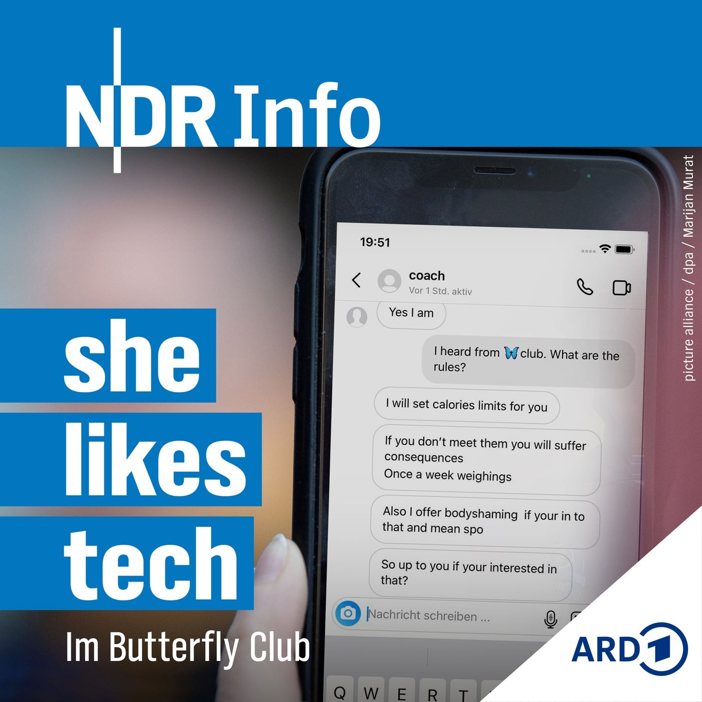 Instagram und Magersucht - im Butterfly Club (2/4)