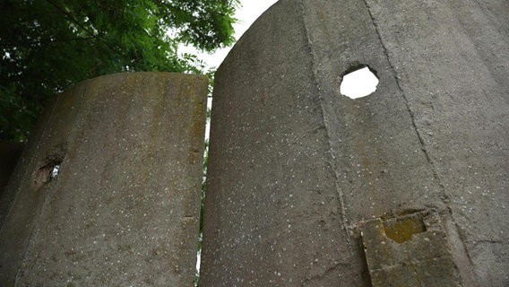 Die Mauer in Rechlin © NDR 