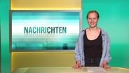 Schüler beim Praktikum im NDR Landesfunkhaus in Schwerin.  