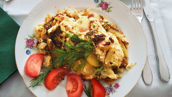 Bauernfrühstück auf einem Teller © NDR 