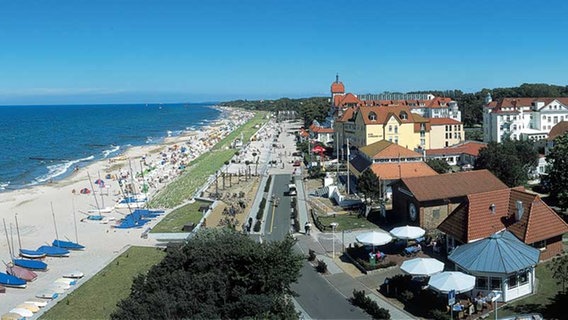 Der Strand am Ostseebad Kühlungsborn © Kurverwaltung Kühlungsborn 