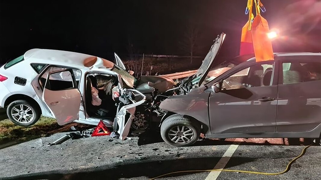 Fünf Schwerverletzte nach Verkehrsunfall in Wismar