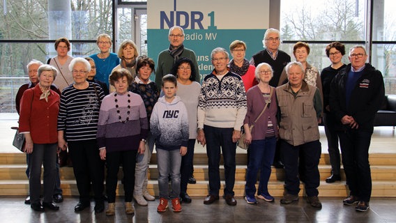 Funkhausführung vom 18. Februar: Eine Reisegruppe aus Grevesmühlen © ndr.de Foto: ndr.de