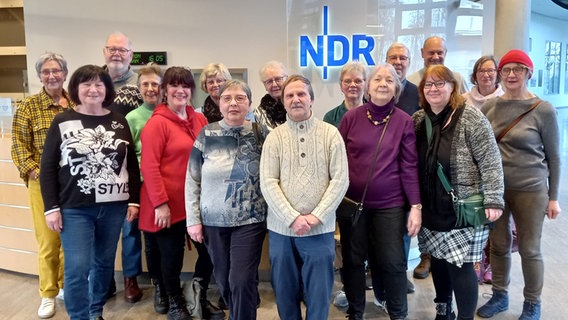 Der Sozialverbandes im Januar zur Führung durchs Funkhaus. © NDR Foto: Heike Mayer