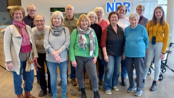 Seniorengruppe 6 aus der Volkshochschule Schwerin. © NDR Foto: Heike Mayer