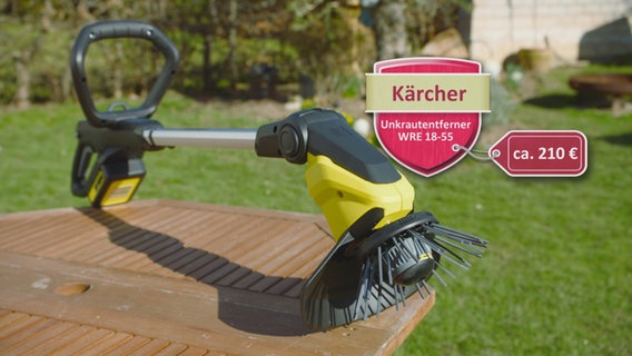 Unkrautenternfer der Marke Kärcher. © WDR / NDR Fernsehen 