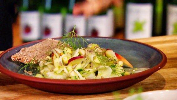 Süß-saurer Fenchelsalat  