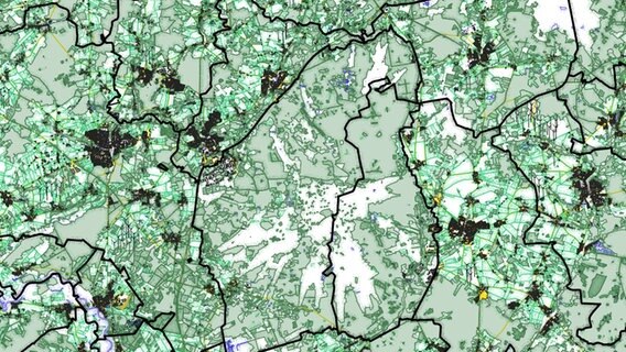 Kartenausschnitt für Sommerquiz © OpenStreetMap-Mitwirkende 