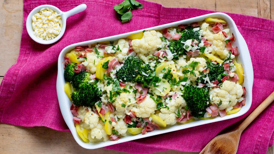 BlumenkohlBrokkoliAuflauf NDR.de Ratgeber Kochen Rezepte
