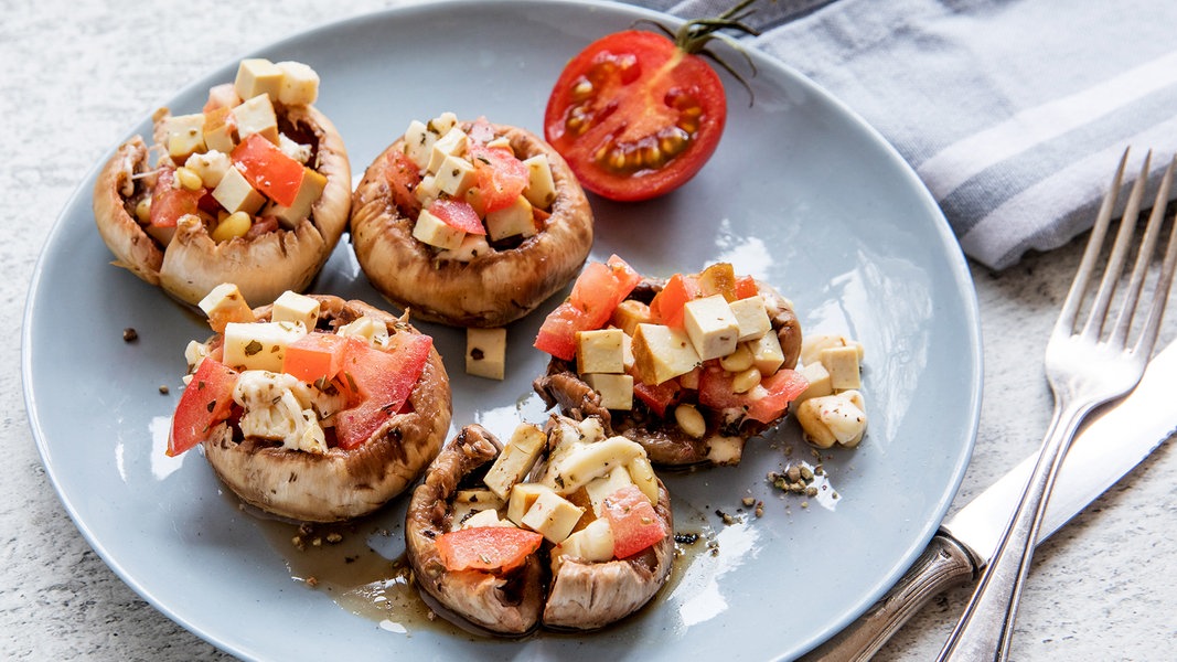 GefüLlte Champignons HackfleischfüLlung - Rezepte Suchen