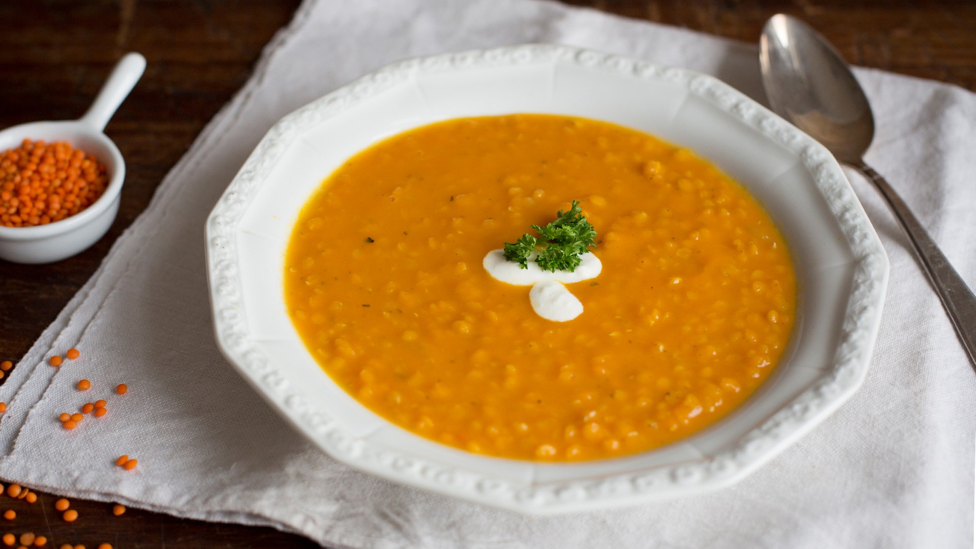 Linsen-Orangen-Suppe   - Ratgeber - Kochen - Rezepte