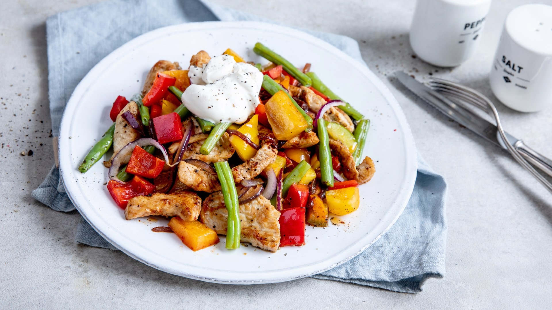 Abgabe Muskel Tagebuch kartoffel bohnen paprika pfanne Sortiment ...