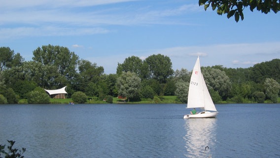 Der Vörder See bei Bremervörde © Tourismus Marketing Niedersachsen 