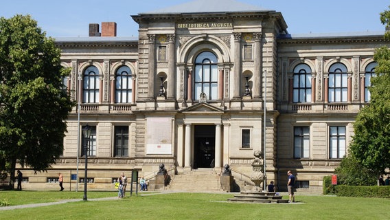 Die Herzog August Bibliothek in Wolfenbüttel. © Stadt Wolfenbüttel 
