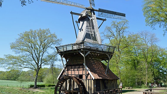 Die Wind- und Wassermühle in Hüven im Emsland © NDR Foto: Hedwig Ahrens