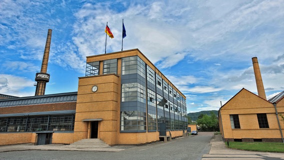 Fassade des Fagus-Werks in Alfeld. © Picture-Alliance / dpa Foto: Peter Steffen