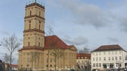 Die Stadtkirche in Neustrelitz, eine Außenaufnahme. © Stadtkirche Neustrelitz Foto: Stadtkirche Neustrelitz