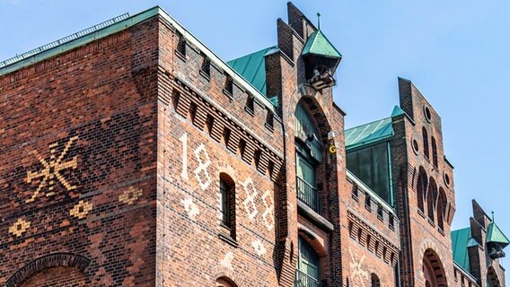 Fassade des alten Speichergebäudes, in dem sich heute das Hamburger Speicherstadtmuseum befindet. © SHMH Foto: Sinje Hasheider