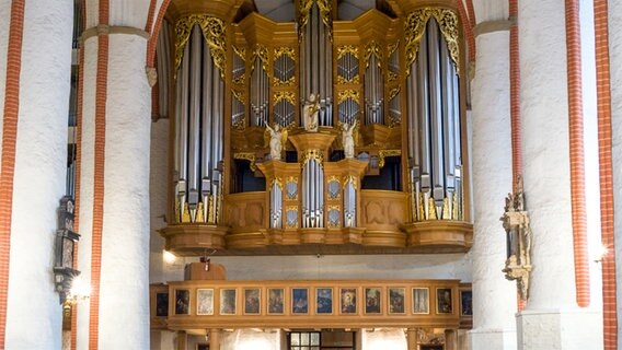 Die Arp-Schnitger-Orgel in der Hamburger Kirche St.Jacobi. © NDR Foto: Anja Deuble