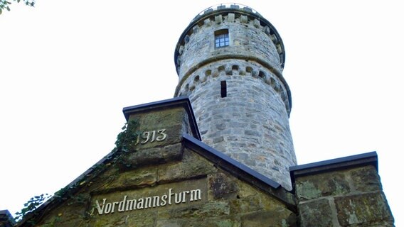 Nordmannsturm im Deister © NDR Foto: Axel Franz
