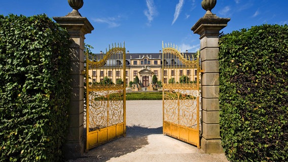 Goldenes Tor in den Herrenhäuser Gärten in Hannover © HMTG Foto: Martin Kirchner