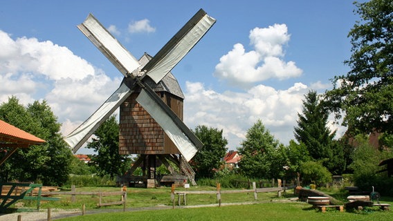 Bockwindmühle im Brotmuseum Ebergötzen © Europäisches Brotmuseum Ebergötzen 
