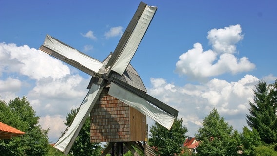 Bockwindmühle im Brotmuseum Ebergötzen © Europäisches Brotmuseum Ebergötzen 
