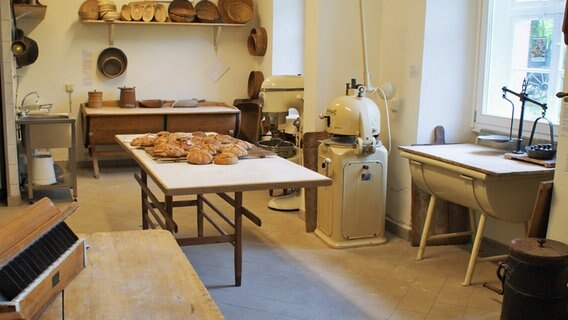 Historische Backstube im Brotmuseum Ebergötzen © Europäisches Brotmuseum Ebergötzen 