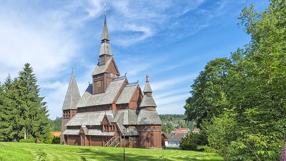 Stabkirche in Hahnenklee © imagebroker/GTW 