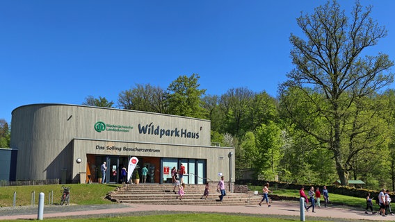 Das Besucherzentrum Wildparkhaus in Neuhaus im Solling. © Leodesign.de 