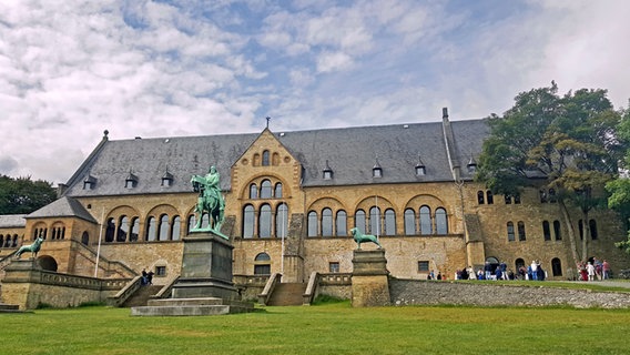 Blick auf die Kaiserpfalz in Goslar. © NDR Foto: Kathrin Weber