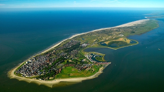 Luftbild der Insel Norderney. © imago/euroluftbild.de 