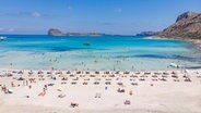 Balos Beach auf der griechischen Insel Kreta. © picture alliance / NurPhoto Foto: Nicolas Economou