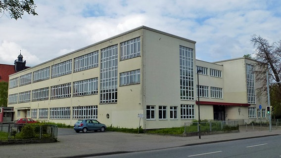 Bauhaus-Architektur in Celle, Glasschule © NDR Foto: Axel Franz