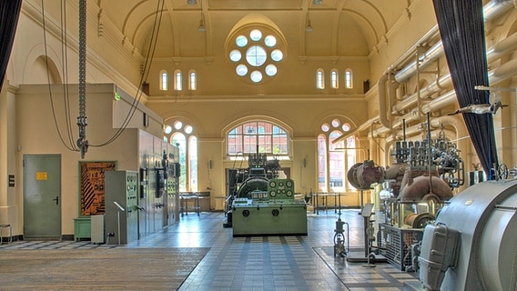Historische Maschinen im Industriemuseum Nordwolle Delmenhorst © Stadt Delmenhorst 