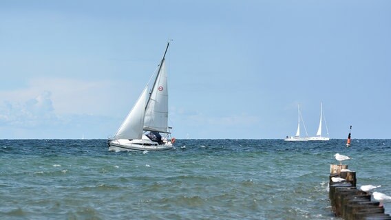 Segelboot an der Ostseeküste © Colourbox Foto: Heiko Kueverling