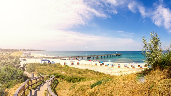 Seebrücke am Ostseestrand von Rerik © Fotolia.com Foto: pure-life-pictures