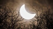 Eine partielle Sonnenfinsternis (Archiv). © KEYSTONE/epa/dpa Foto: Olivier Maire