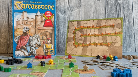 Das Spiel Carcassonne  Foto: Anja Deuble